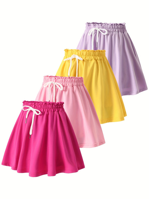 Girls' Multicolor Polyester Dress - product view 1