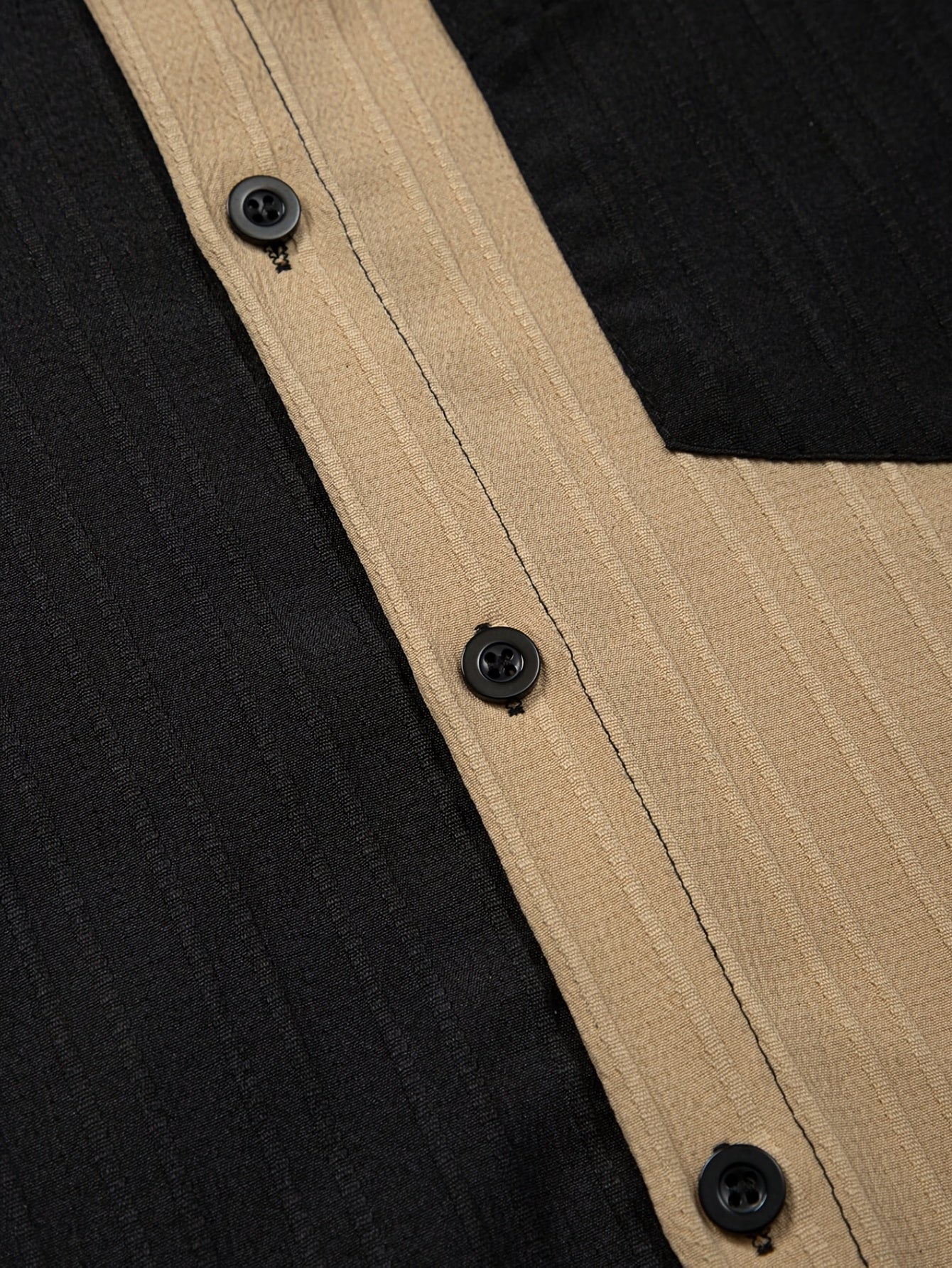 Men's Black + Blue Polyester Shorts - product view 20
