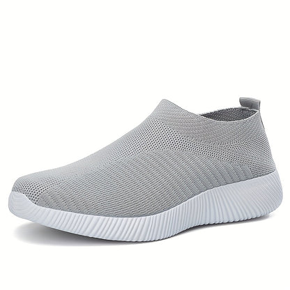 [Mesh Light Breathable Shoes] Women's Mesh, One Foot Socks, Shoes, Ultra Light, Breathable, Soft Sole, Lazy, Unisex, Suitable for Watching Sports, Daily Commuting, Anti Slip, Versatile Casual Shoes, Women Shoes, Sneakers
