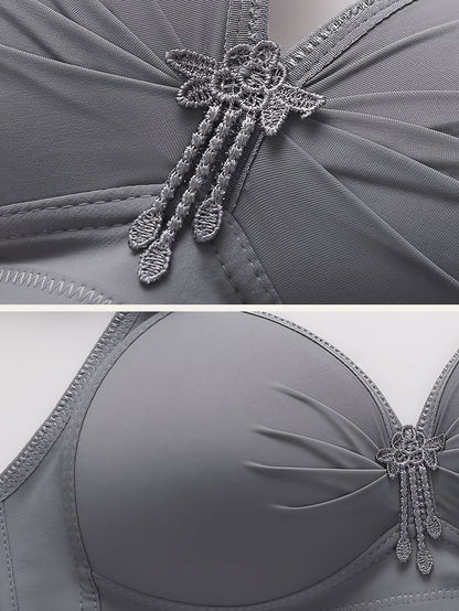 Women's Mixed colors Pleated Bra - product view 5