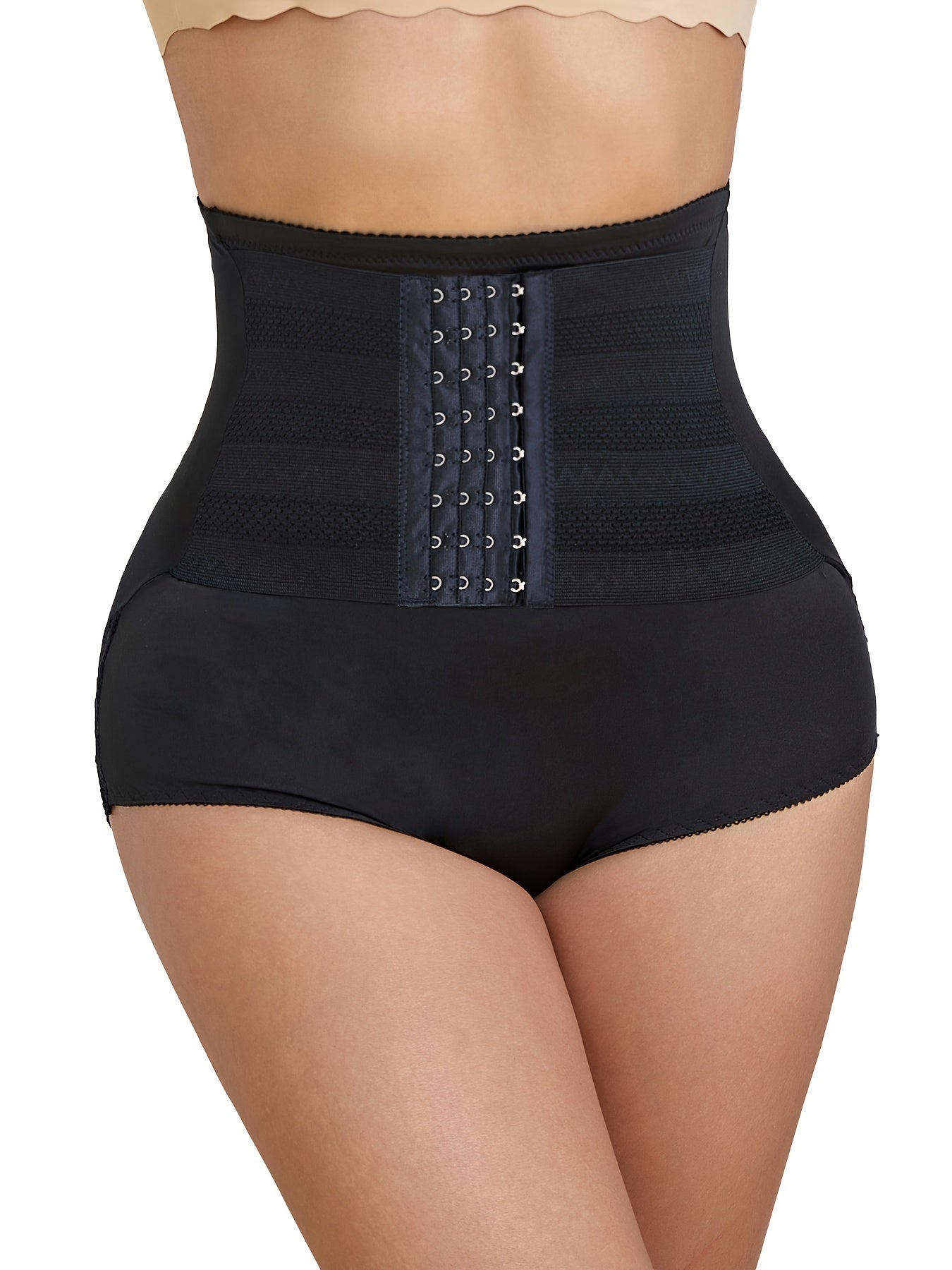 [Waist Compression Pants] Women's Waist Compression Pants Designed to Enhance The Hips, Featuring a Corset Style And Lace Details, Aimed at Reducing Waist Size And Providing Support