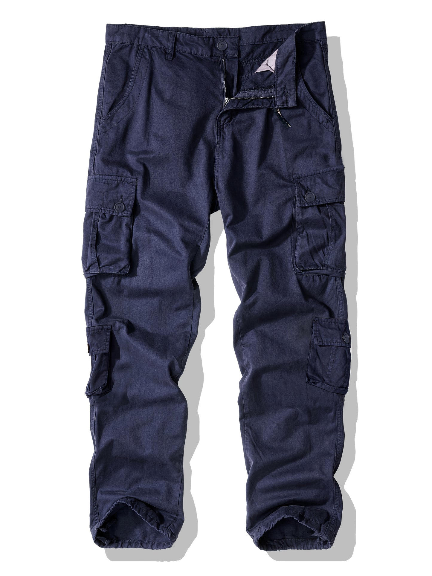 Men's Khaki 6-pocket Casual Pants