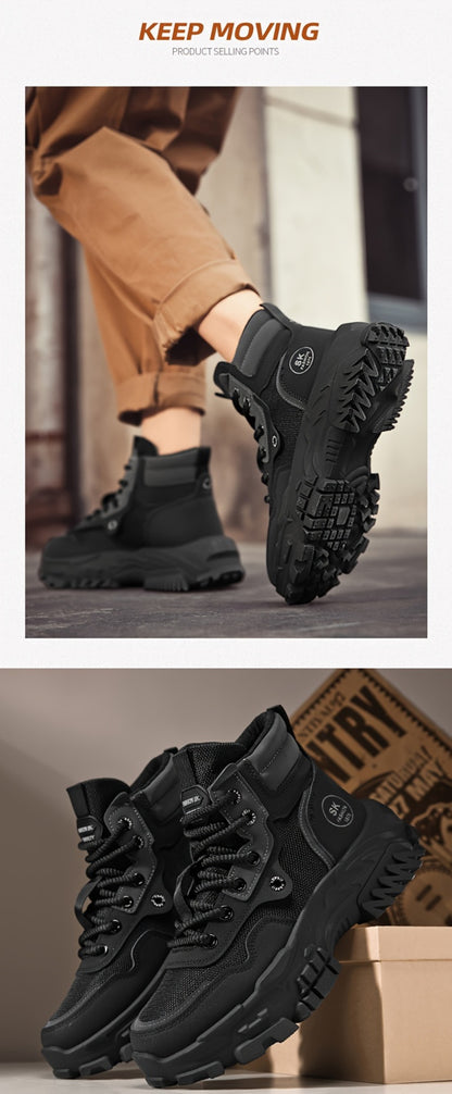 Men's Boots - Breathable Comfort
