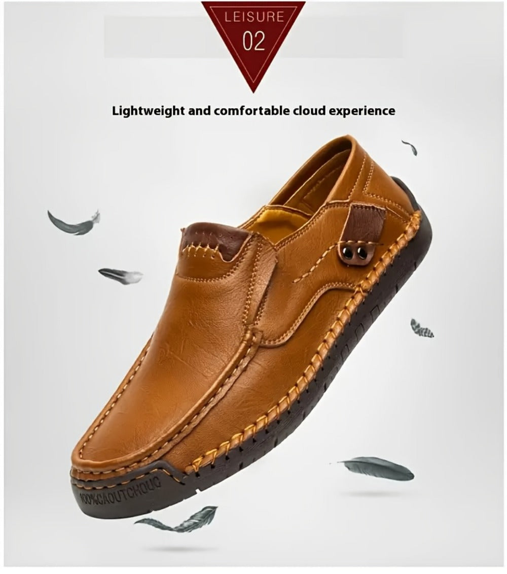 Men's Loafers & Flats - Breathable Mesh Slip-On for Outdoor & Travel 153701