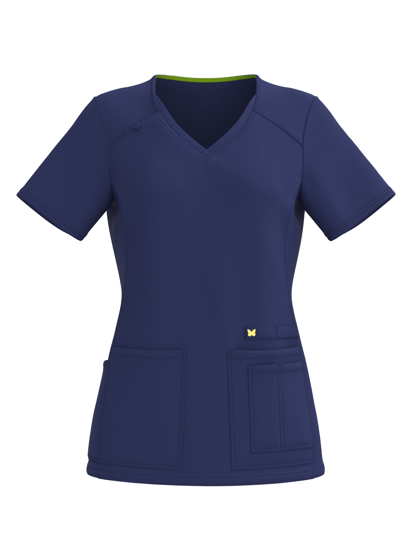 PandaFlex 4 Way Stretch Women Scrub Set Modern Fit V-Neck Top & Multi Pocket Pants 3371