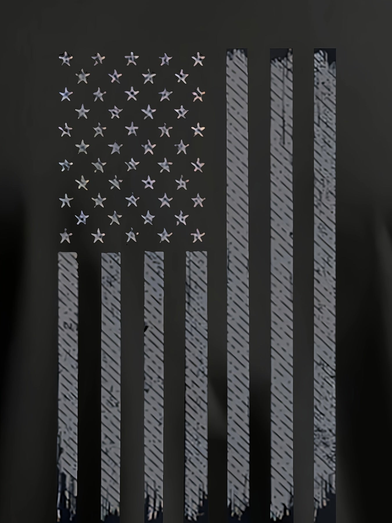 USA Men's Casual Sportswear Set Summer T-Shirt and Pants Two-Piece