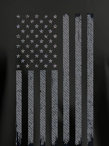 USA Men's Casual Sportswear Set Summer T-Shirt and Pants Two-Piece