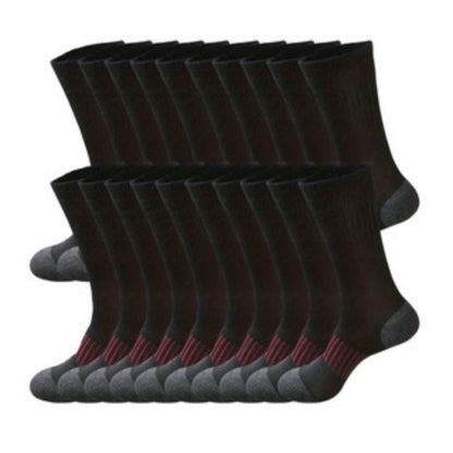 Men's Thermal Crew Socks - 40-Pair Pack