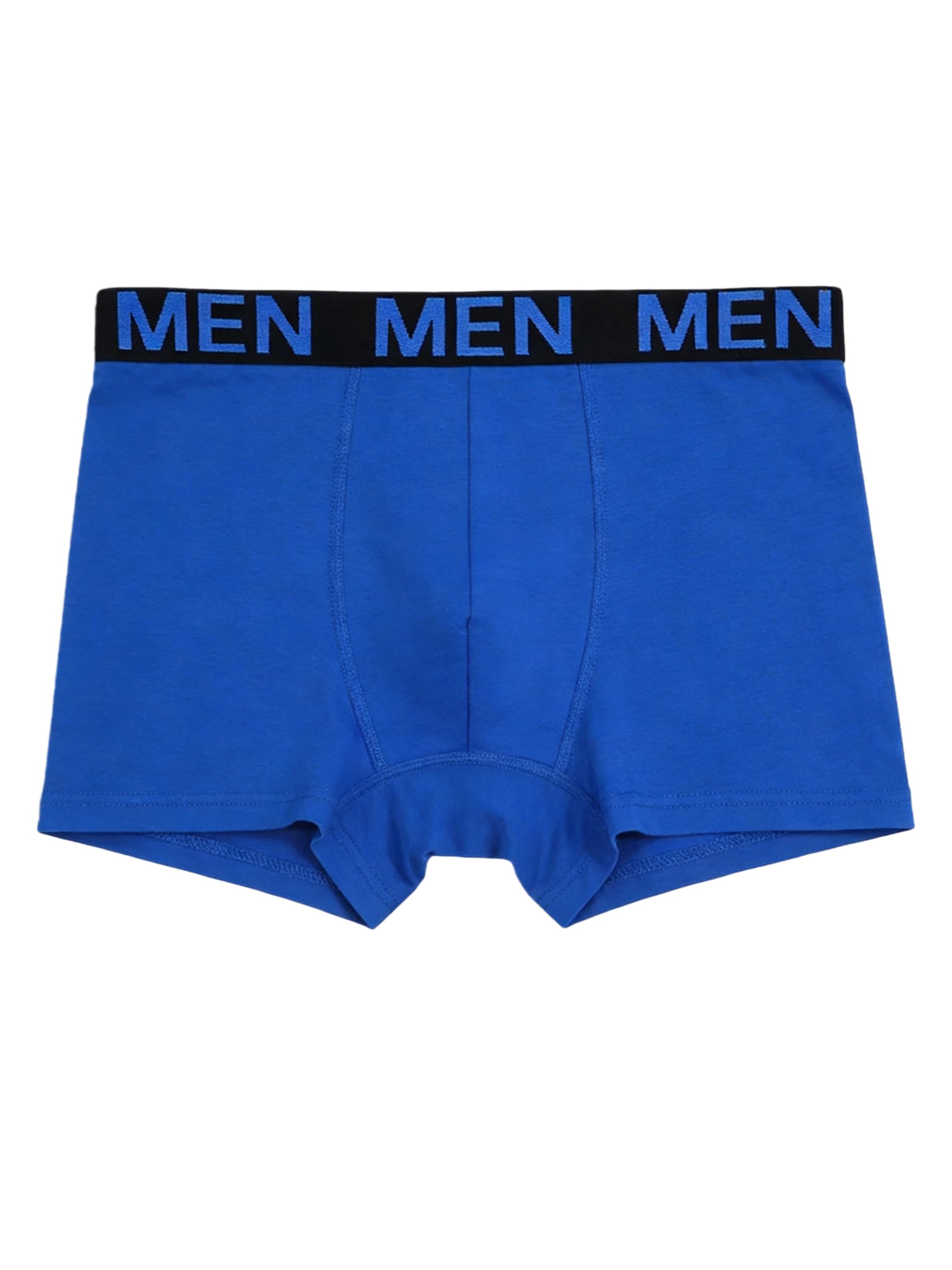 5 Pack Men'S Solid Color Boxer Briefs Comfortable Breathable Stretch Trunks For - product view 8