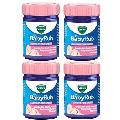 Vicks BabyRub Ointment - Aloe and Coconut 50 ml