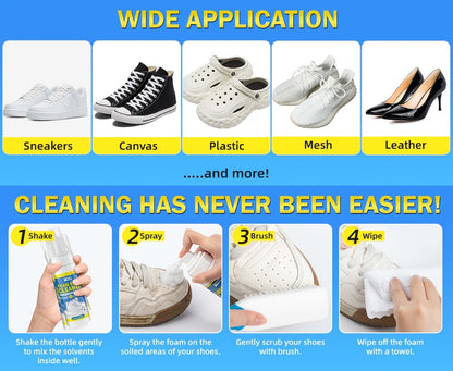 Shoe Cleaning Kit - Space-Saving