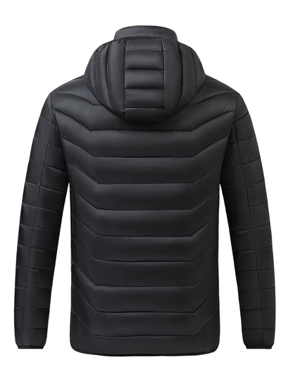 Smart Heated Jacket for Men And Women, Suitable for Outdoor Sports And Fishing, Featuring USB Electric Heating And Adjustable Temperature (Power Source Not Included).
