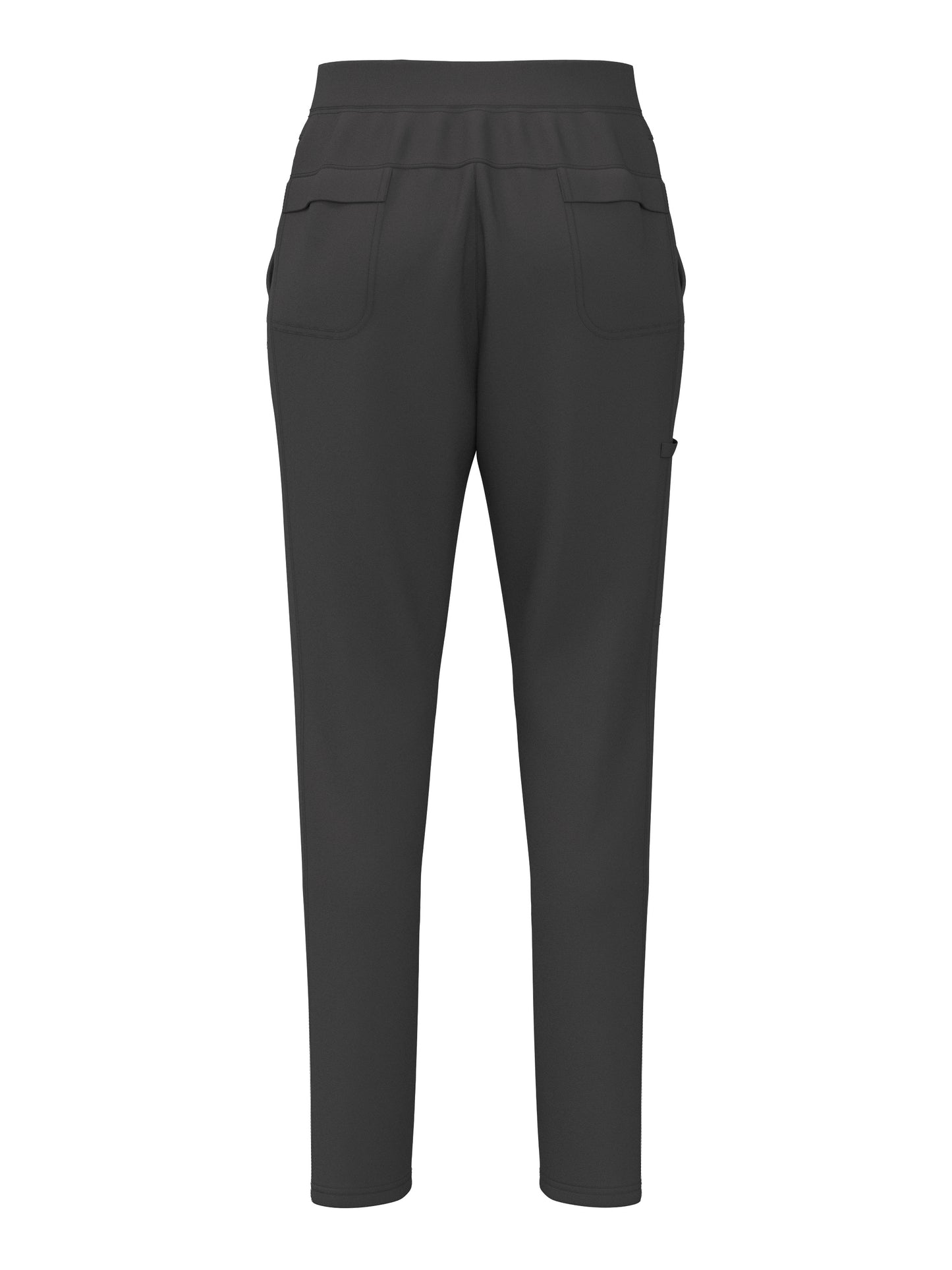 PandaFlex modern neck in Four-Way Stretch Fashion Scrubs Set V-Neck Short Sleeve Scrub Top & Straight Leg Cargo Pants for Nurses with zipper pockets 3372
