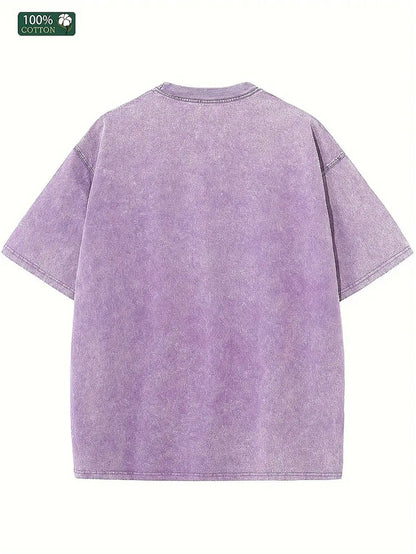 Men's Apricot Oversized Short-Sleeve T-Shirt - product view 20