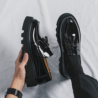 Men'S Fashionable And Casual Loafers, Suitable for Classic Business, Work, Office, Wedding, And Formal Wear Shoes