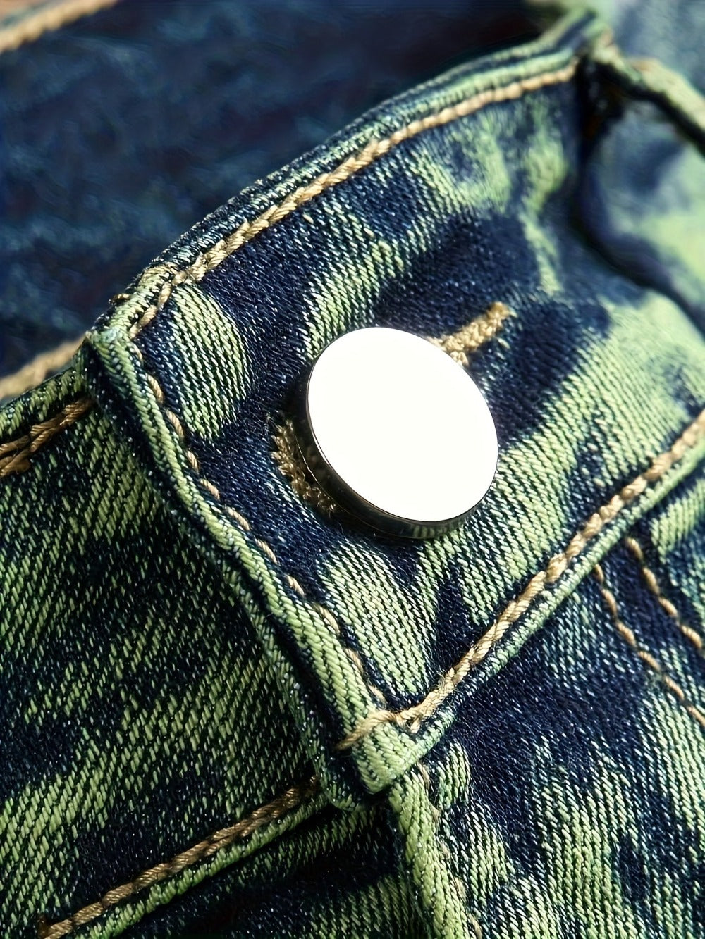 Men's Slim Fit Jeans - Classic Wash Distressed Everyday 865893