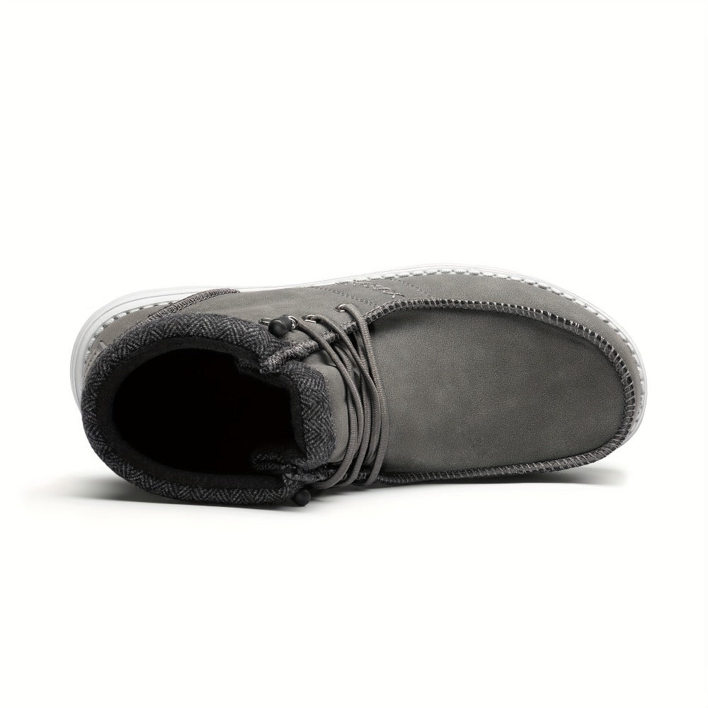 Men's Boots - Slip-On Ease & Warm Lining