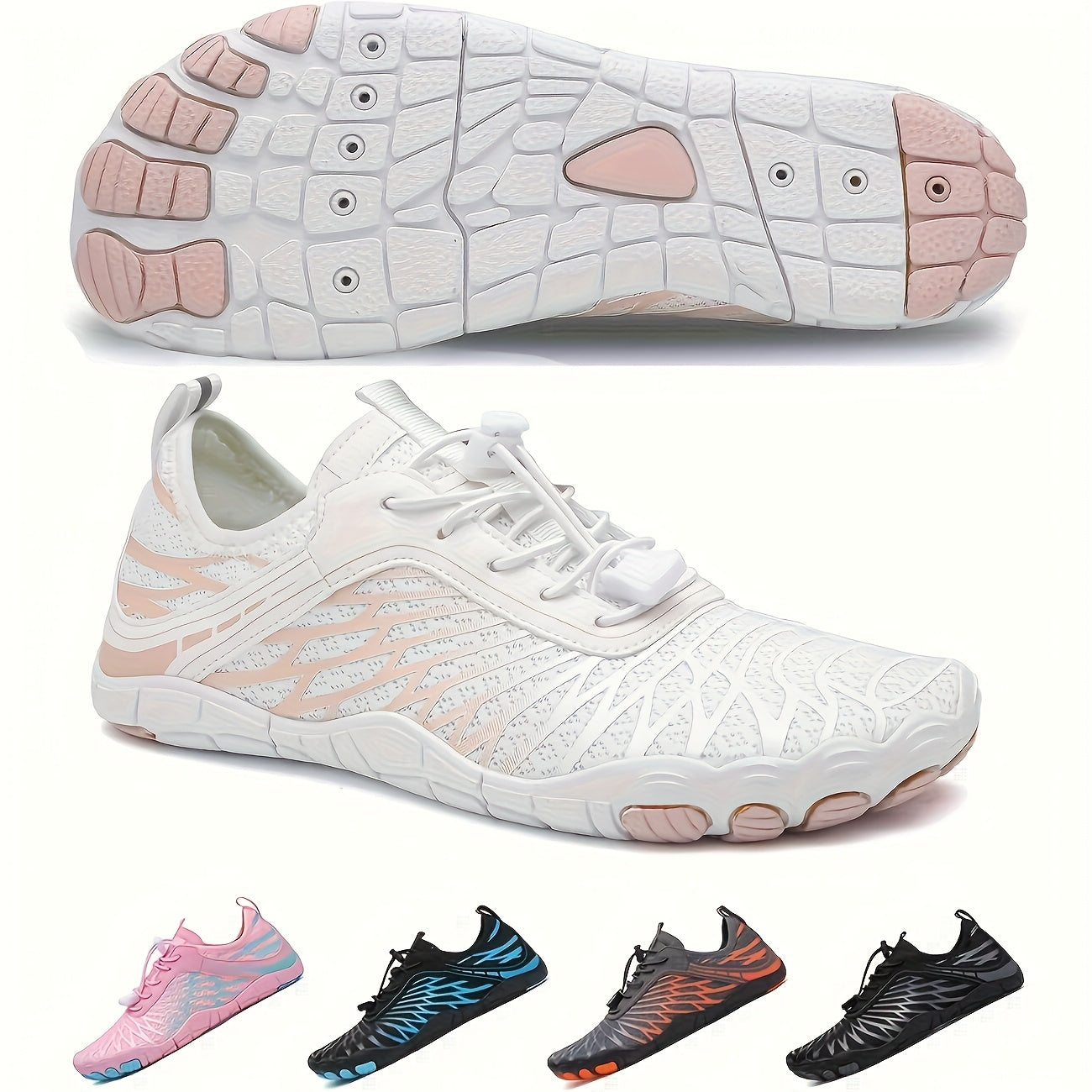 Hike Barefoot Shoes For Women Trail Running Healthy & Non-Slip Wide Toe Barefoot Footwear Sneakers