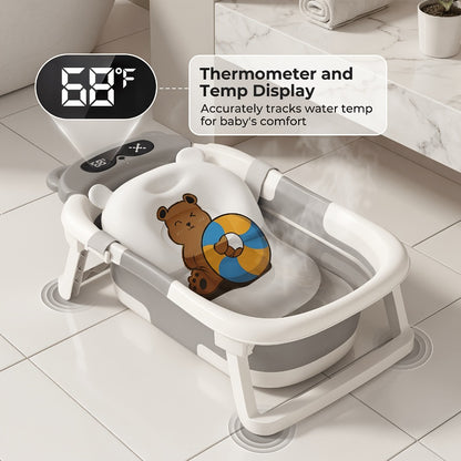 Baby Bathtub - Portable Foldable Non-Slip Travel 3909