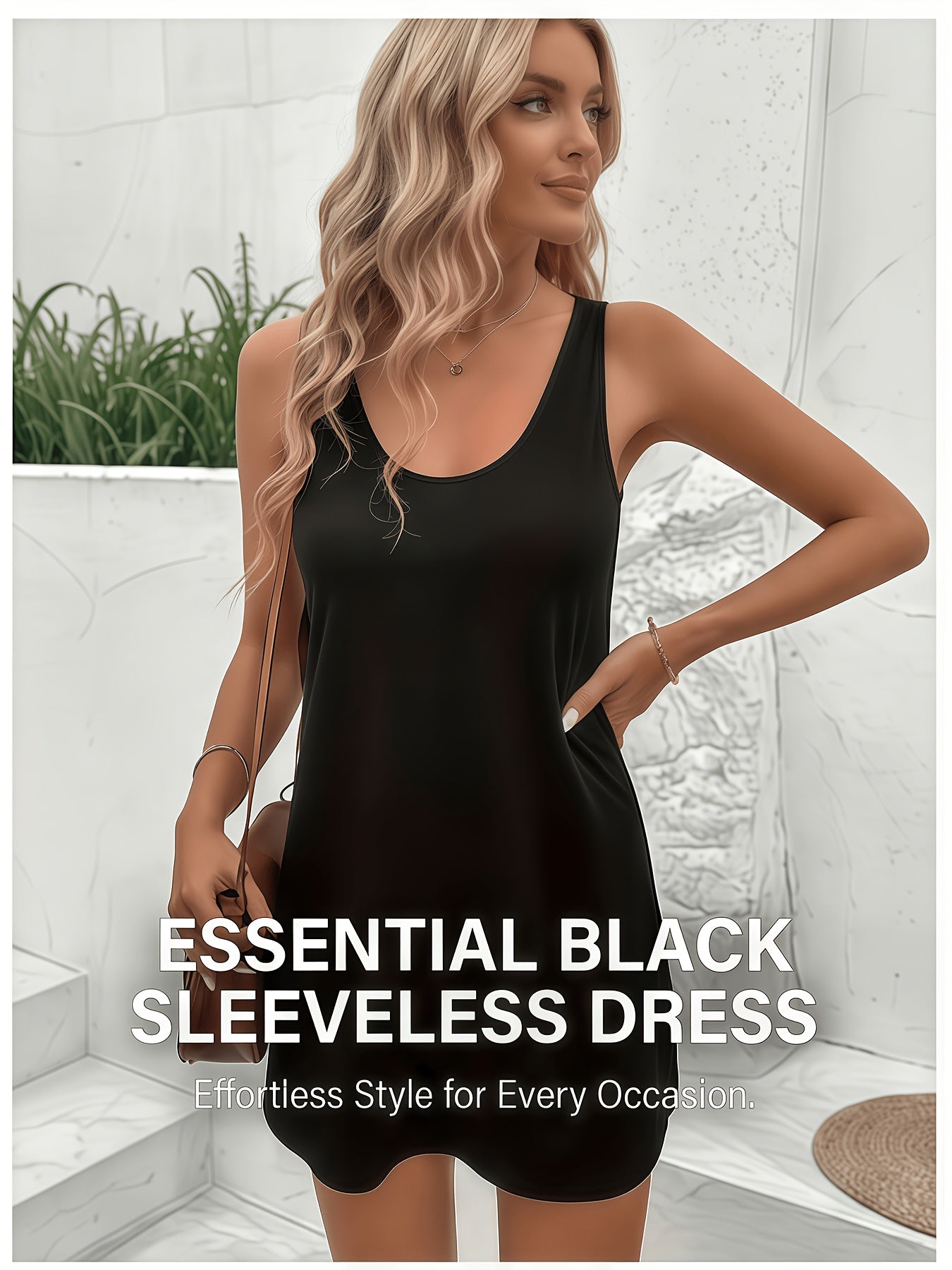 Bohemian Style Sunflower Print Pattern Home Skirt Comfortable And Breathable Summer New Women'S Vest Dress Temperament Versatile Home Nightgown