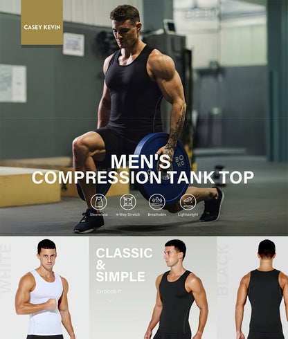 Men's Solid Color Performance Shirt - Sleeveless 823397