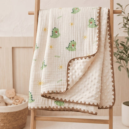 Swaddle Blanket - Muslin Cotton Soft Double