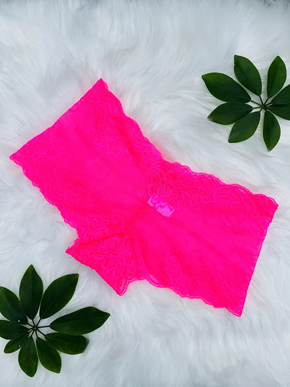 [Multi-Color Thong Panties] 33 Lace Trim Sheer Thong Panties, Multi-Color Sexy High-Elasticity Women's Underwear (Random Delivery)