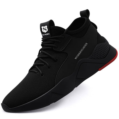 Mens Steel Toe Shoes for Womens Lightweight Safety Work Sneakers Construction Breathable
