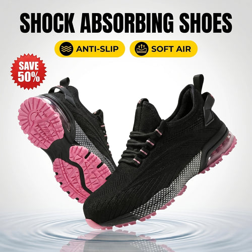 Women's Wide Width Slip-On Tennis Sneakers - Lightweight Breathable Sneaker Shoes with Non-Slip Sole, Cushioned Insole & TPR Sole Suitable for - Outdoor, Casual, Athletic Wear - Wide Width for Tennis, Walking, Everyday Use