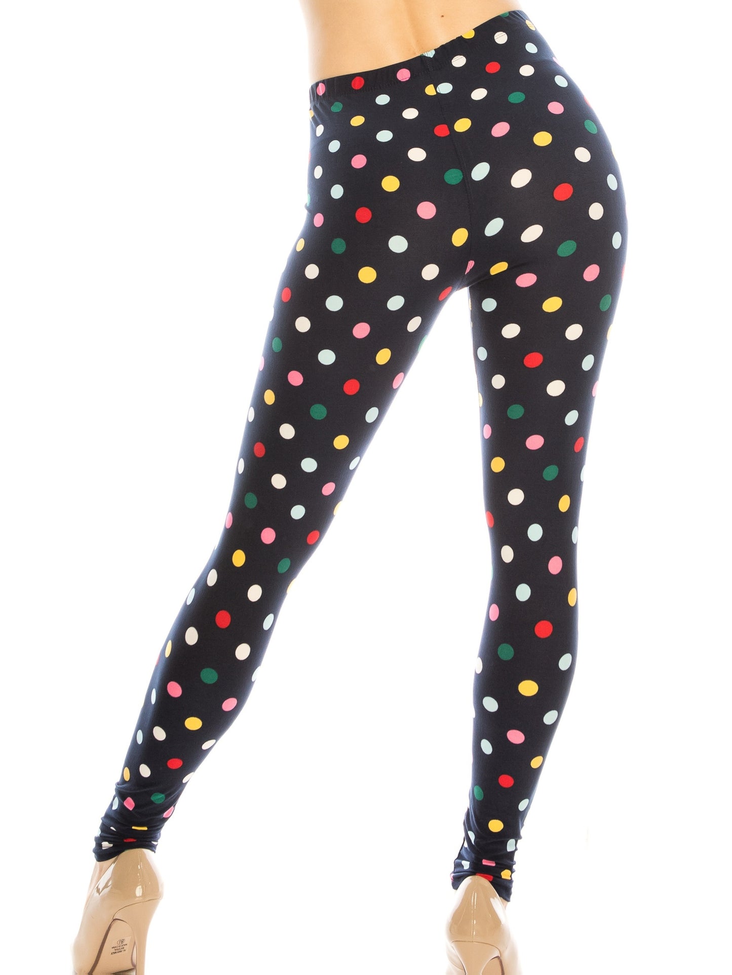 Fashion Printed Leggings For Women No See Through High Stretch Super Soft Leggings Regular