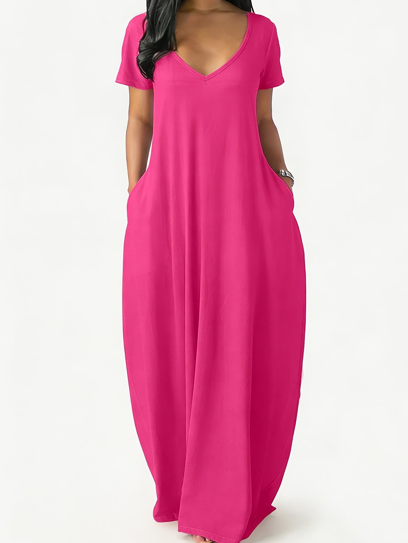 3pcs Suit, Ladies Plus-size 1pc Household Service Suit, Stylish And Comfortable 1pc Nightdress, Plus-size Nightdress Suitable for Spring And Summer, Long Skirt, Elegant Temperament, Suitable for Daily Home.