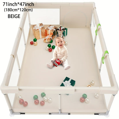 Baby Playpen - Breathable Soft Playpens Multiple