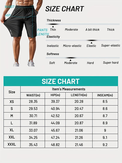 Men's Workout Shorts - Stretch Comfort 506725