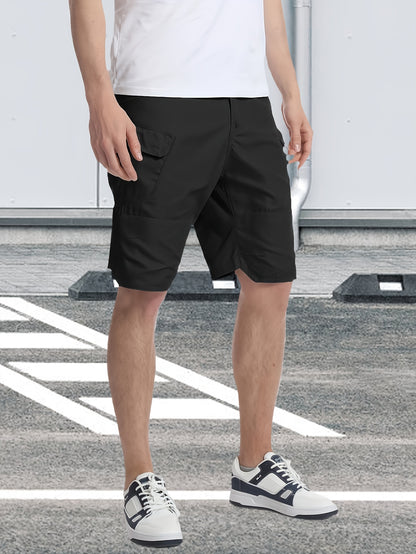 Men’s Cargo Shorts, Breathable Quick Dry Tactical Work Pants with Multi-Pocket Design