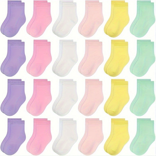 Kids' Vintage Baby & Kids Socks - 24-Pair Pack