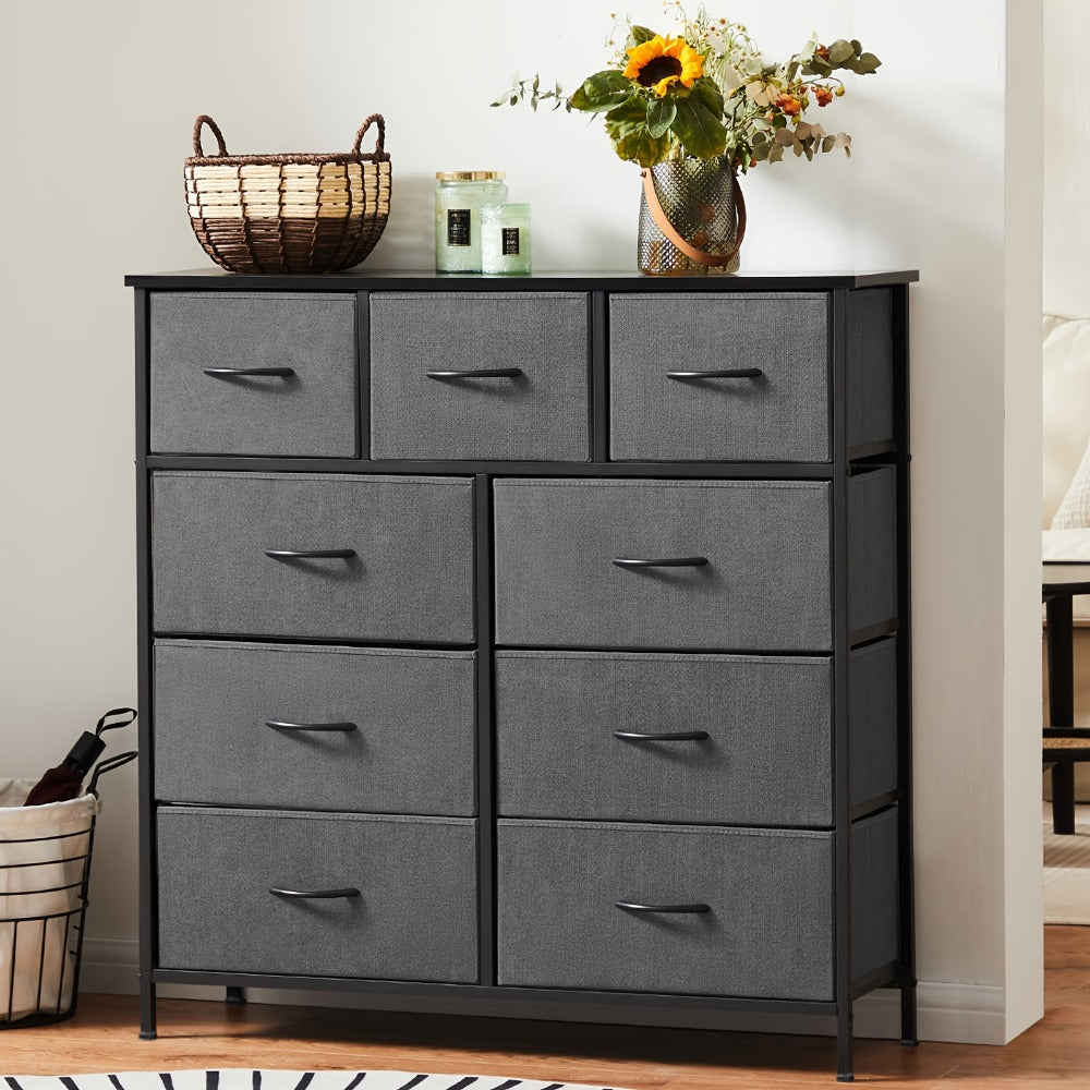 Fabric Drawer Dresser - Space-Saving