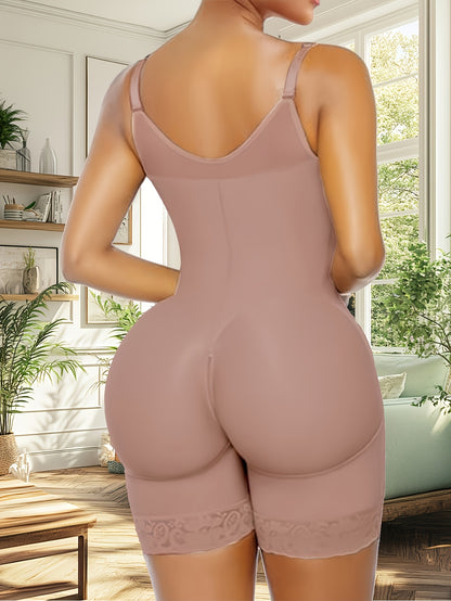 Women's Sports Yoga Shaper: Tummy-Tucking, Butt-Lifting, And Body-Sculpting Pants with Zipper, Detachable Straps, And Zipper Crotch; Gym And Casual Workout Tummy-Tucking Shaper; Top Summer Choice for Tummy Control; Waist And Abdominal Shaping Band