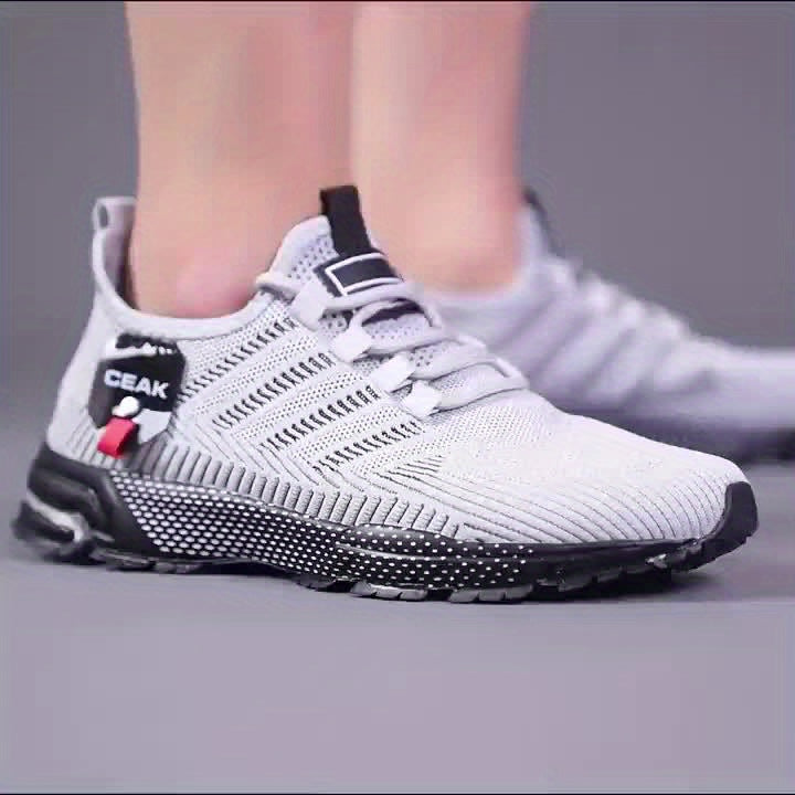 Sneakers, Men's Sports Shoes Are Breathable And Non Slip Mesh Shoes, Lightweight And Low Cut Casual Sports Shoes, Suitable for Outdoor Sports, Fitness Jogging, And Daily Wear