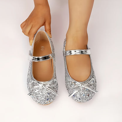 Girls Mary Jane Flats - Soft-Sole Ballet Shoes