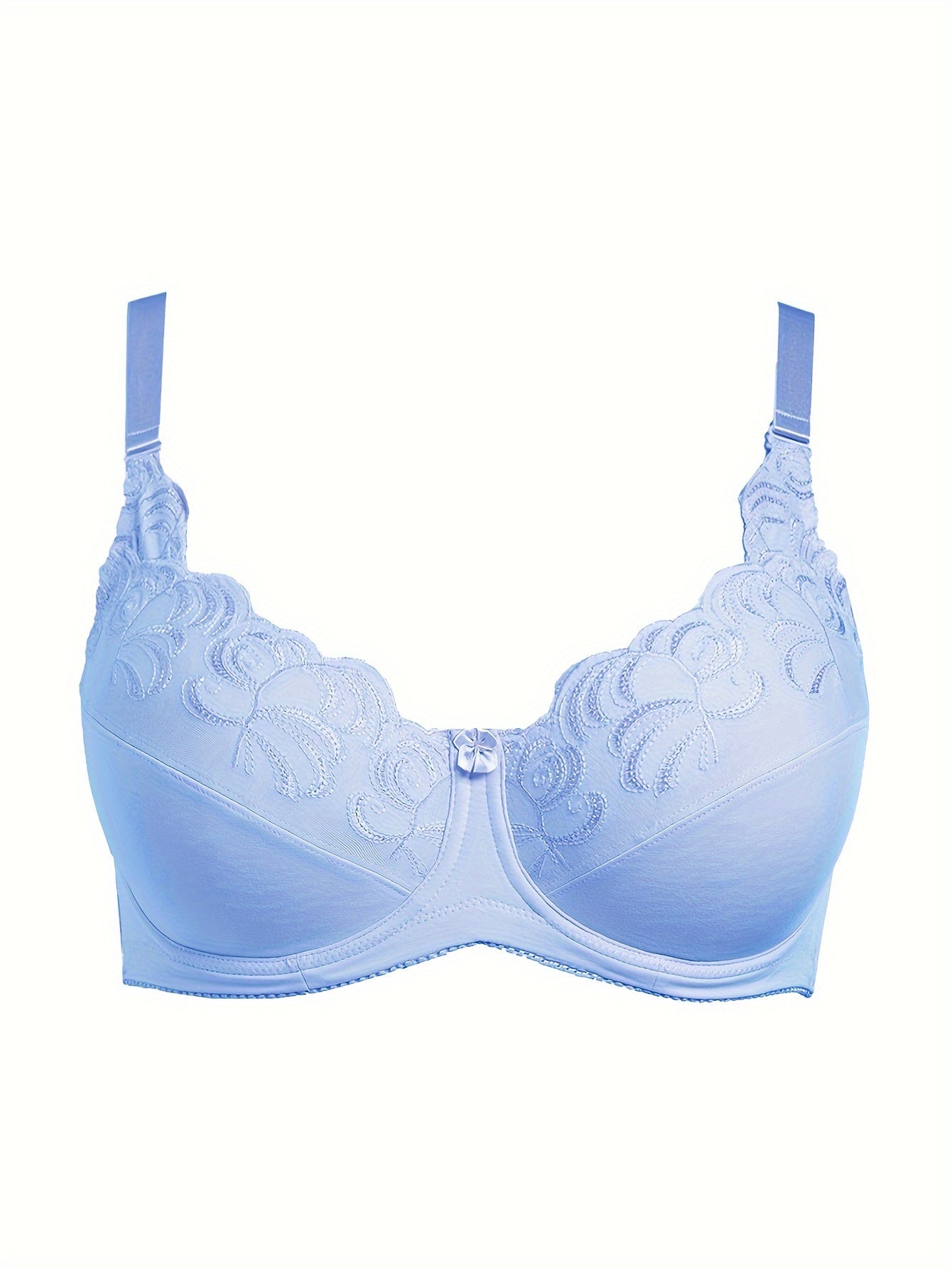 Plus Size Bra Unlined Minimizer Women Underwear Underwire Sexy Big Size 36-46C-F