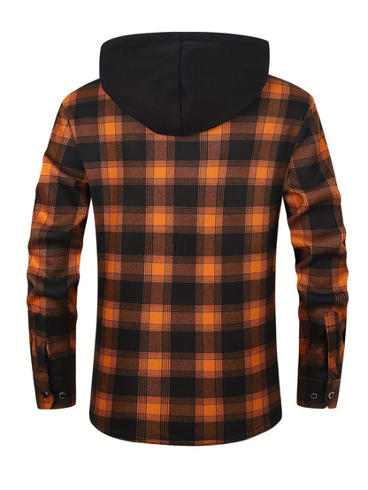 Men'S Autumn And Winter Casual Fashion Sports Fleece-Lined Thickened Sweatshirt