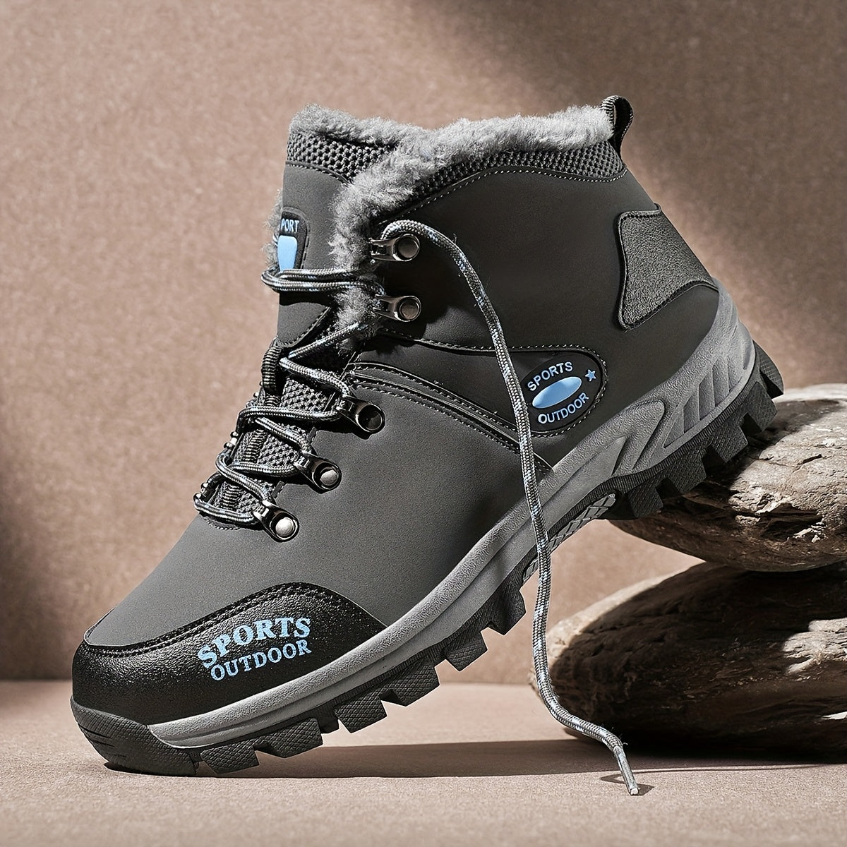 Non-Slip & Walking Hiking Boots, Hunting Winter Boots for Women Men, Unisex Warm Boots Barefoot Shoes Work Boots, Women Snow Boots, Wide Toe Box Barefoot Sneakers, Hike Footwear Riding Boots, Perfect for All Seasons Adventures, Trail
