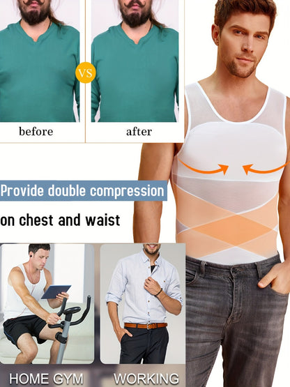 Men's Solid Color Tank Top - Sleeveless 164581