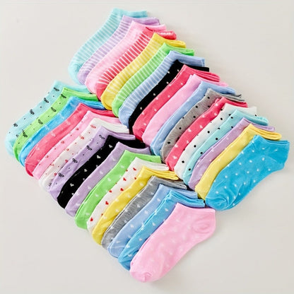 Women's Everyday Ankle Socks - 10-Pair Pack
