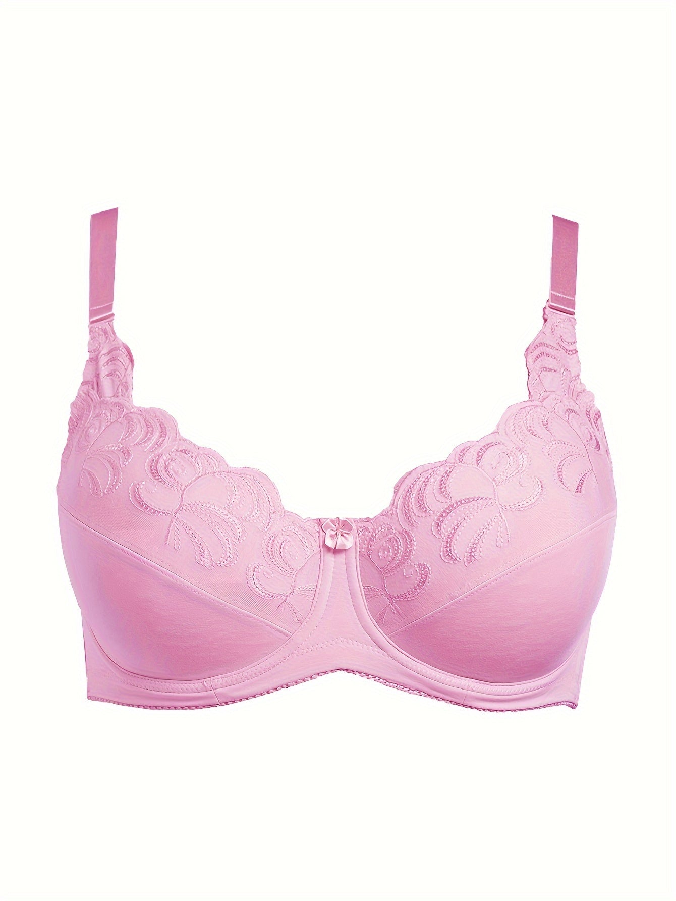Plus Size Bra Unlined Minimizer Women Underwear Underwire Sexy Big Size 36-46C-F