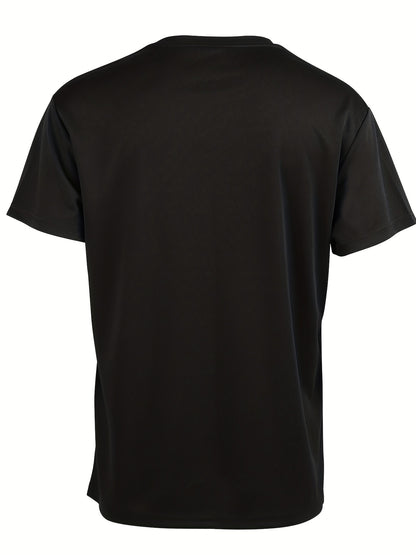 7pcs Men's Cotton Athletic T-Shirts - Comfortable, Moisture-Wicking Crew Neck Tees for Gym & Casual Wear, Perfect Gift Idea