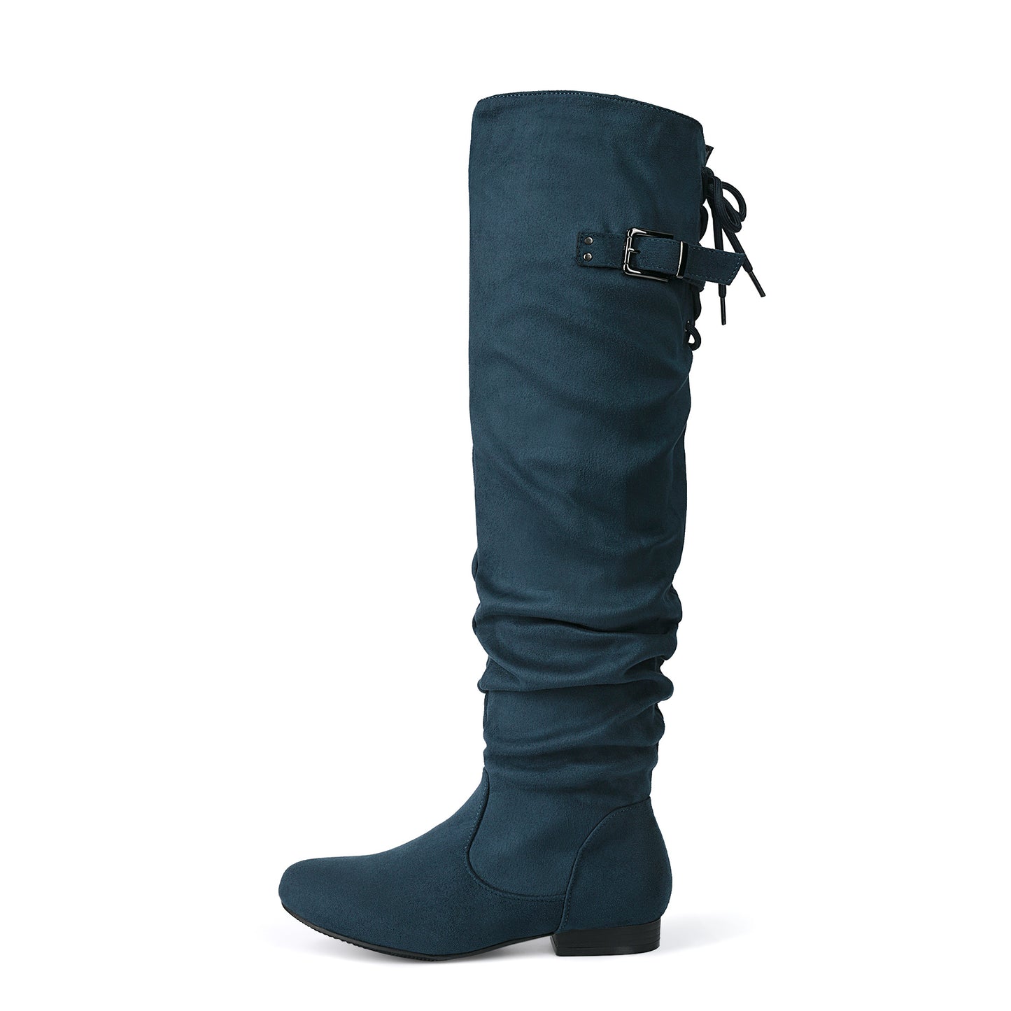 DREAM PAIRS Women's Suede Over The Knee Thigh High Winter Boots, Women shoes, comfortable Walkable Style shoes for women, over-the-knee boots for women, Knee length Autumn Winter Boots
