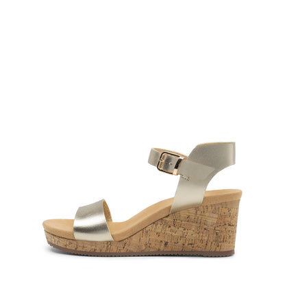 Women's Open Toe Buckle Ankle Strap Platform Wedge Sandals Durable Versatile Style for party, dance, shopping, walk, office, beach stylish look, Classic and versatile style Women Shoes, Womens Sandals
