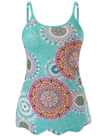 Women's Sleeveless Built-In Bra Tops - Adjustable Spaghetti Strap Layering Tanks/Pajamas, Breathable And Comfortable In Ultra-Soft Seamless Fabric, Ideal for Fall Winter Layering, Perfect for Casual, Formal, Occasions(Black, Turquoise, Orange)