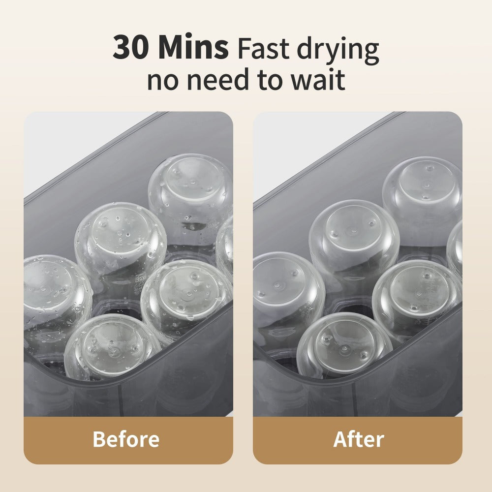 Bottle Sterilizer - Electric Steamer Dryer 4-in-1